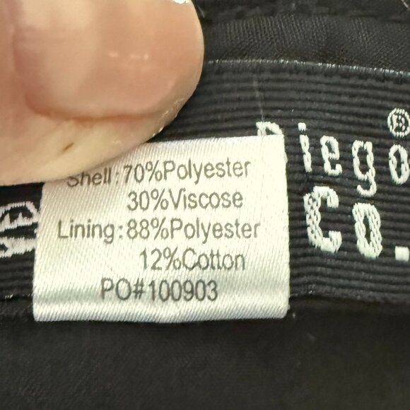 Vintage San Diego Hat Co Powder Blue Pageboy Hat w/ Contrast Bottons - Picture 6 of 6